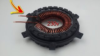 free energy generator 7000w/230v Using  Magnet And Big copper wire  use Transformer for work 100% by world Tech 1,003 views 10 months ago 9 minutes, 34 seconds