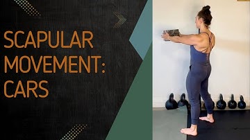Add THESE for Better Upper Body Movement - scapular mobility for beginners: CARs #scapula 