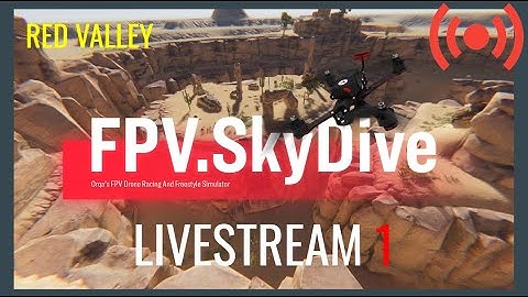 Orqa FPV.Skydive FPV Drone Simulator Livestream | New to FPV Drones  #fpv #orqa #fpvskydive