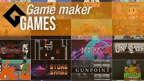 Games made in gamemaker - Intro