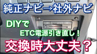 トヨタ純正　ナビキット・ETCセット