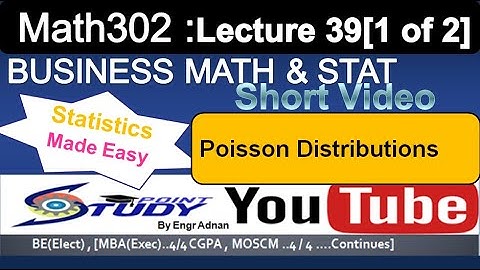 MTH302 Short Video| Lecture 39|Part 1 of 2 |VU Short Lecture |MTH 302 Short Videos