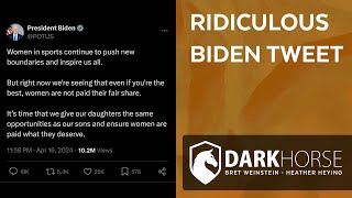 President Biden tweets about women’s pay in sports (from Livestream #221)