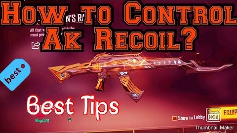 How to control AK Recoil? | Best Tips And Tricks || Bilal Gaming