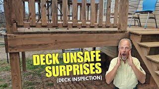One of the WORST decks I’ve inspected!