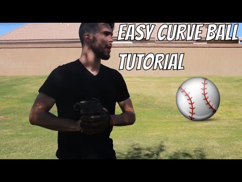 How To Throw Curveball In Baseball Right Handed STEP BY STEP