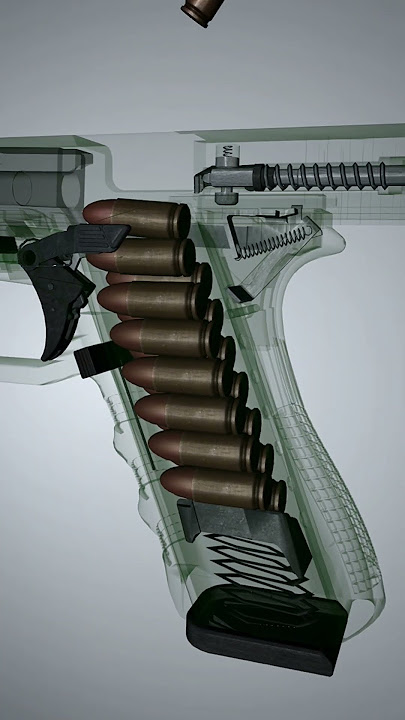 Glock: short recoil, locked breech, tilting barrel