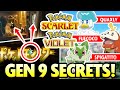Pokemon GEN9 THINGS YOU MISSED! Full Breakdown, New Starters, Secrets for Pokemon Scarlet and Violet