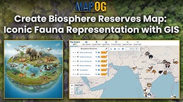 Create Biosphere Reserves Map: Iconic Fauna Representation with GIS