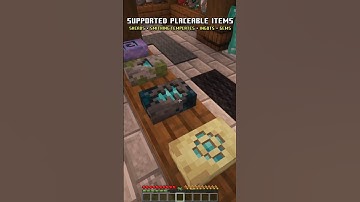 Show off your valuable treasures with this display mod!