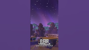 BetterEnd 🌟 Which shader is the best? #shorts #minecraft #shaders