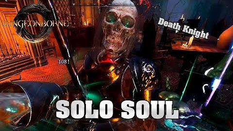 EASY SOLO DEATH KNIGHT IN Dungeonborne (fast guide) / SOLO WIN
