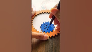 Spirograph Design#relaxing  #oddlysatisfying #spirograph #design #satisfying #art #shorts