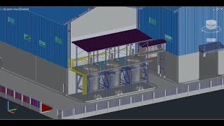 AutoCAD Plant 3D - Pipe Routine for Tank Area