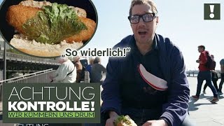 HEIKLES Thema!  Krabben und Fischbrötchen mit den ÜBELSTEN Bewertungen! | Achtung Kontrolle