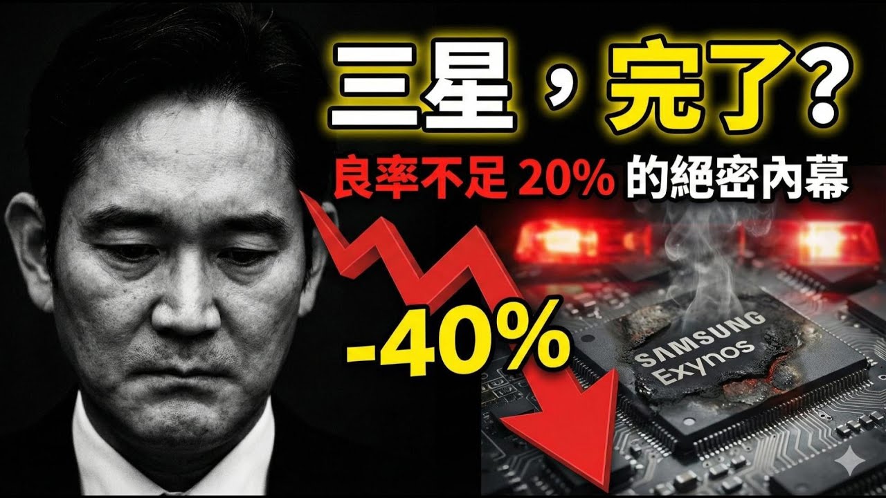 帝國黃昏？三星晶片戰慘敗內幕，韓國國運的「休止符」已響起？
