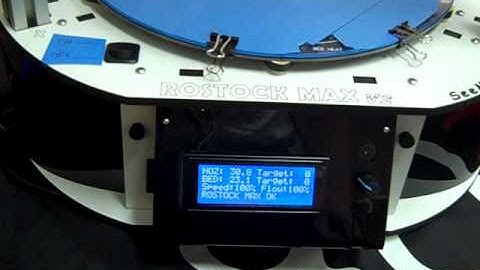 Introduction to 3D Printing with the Rostock Max from SeeMeCNC