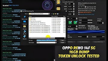 OPPO Reno14F 5G CPH2743 Android 15 Ufs 3.1 MICRON Dump 16Gb Backup Flash64 Ultra TOKEN UNLOCK TESTED