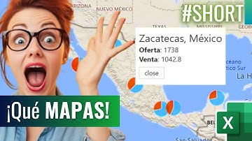 Crea MAPAS INTERACTIVOS de geomarketing desde Excel ¡Dale brillo! 🌎