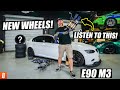 Building a 2010 BMW E90 M3! Quick & Easy - Titanium exhaust, NEW wheels & tires, Carbon Fiber + more
