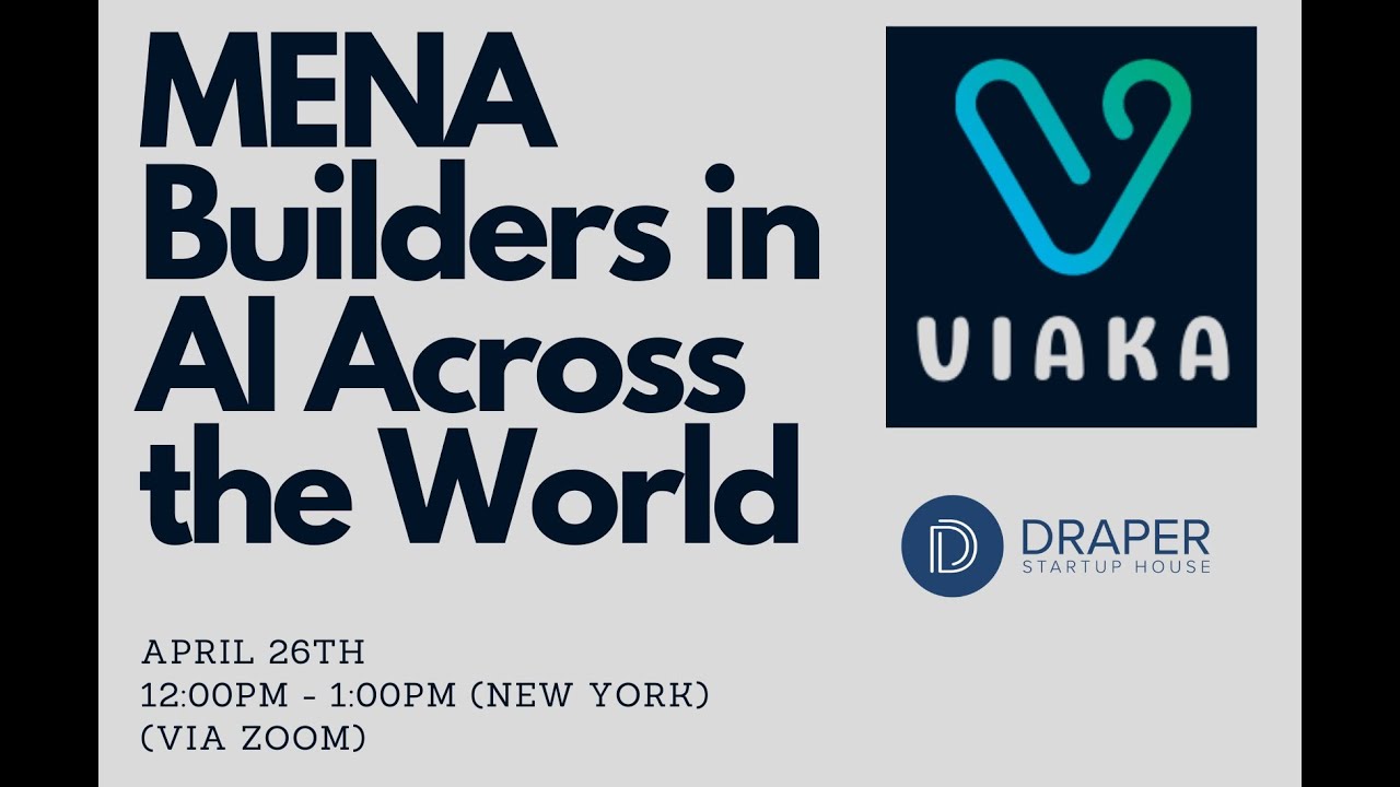 MENA Builders in AI Across the World YouTube