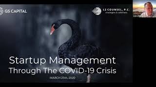 Startup Management Through The Crisis | Louis Lehot