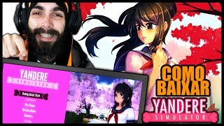como baixar e instalar yandere simulator no computador yandere simulator