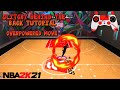 HOW TO EXPLOSIVE BEHIND THE BACK ON NBA 2K21! NBA 2K21 DRIBBLE TUTORIAL!