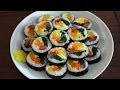 How to make gimbap (aka kimbap: ??)