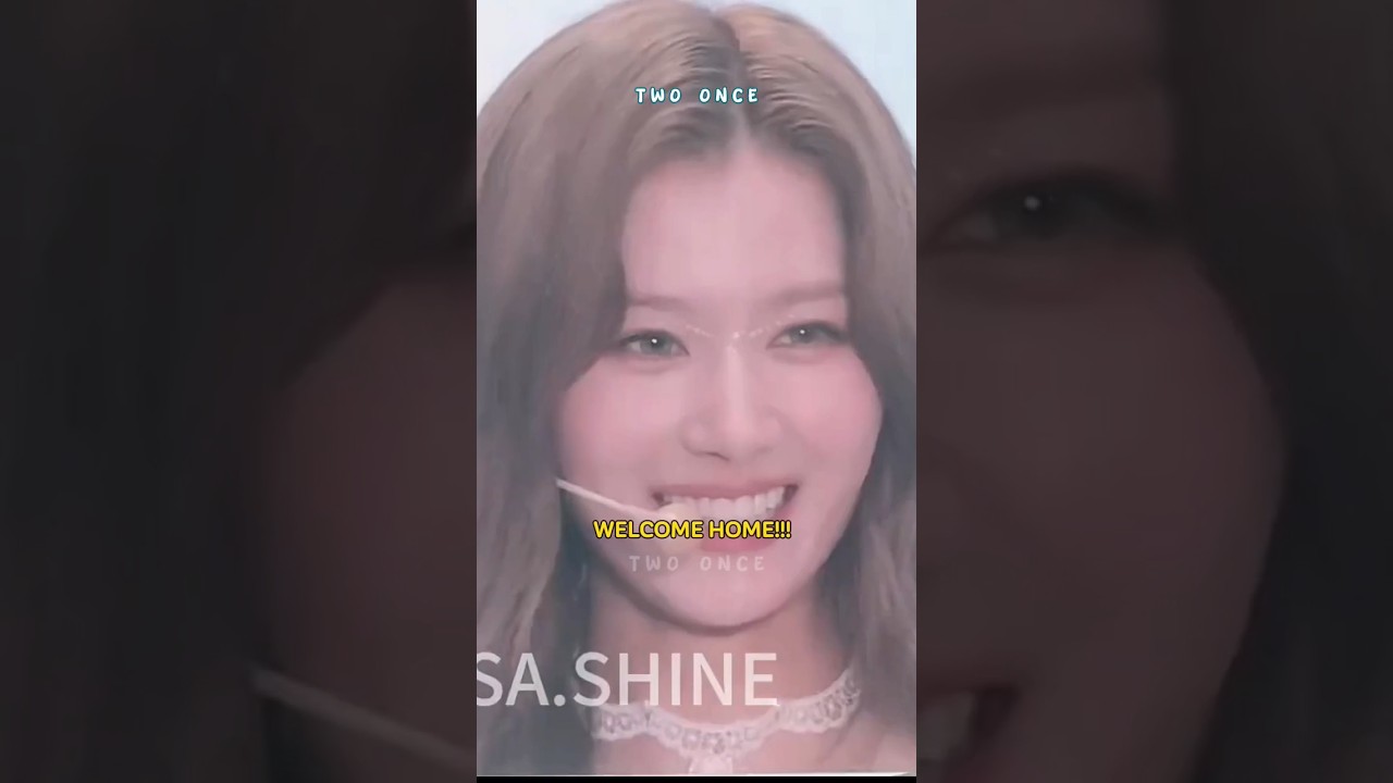 Sana being welcomed by her hometown 🥺