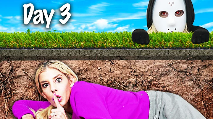 24 Hours inside GIANT HOLE  Wins Game Master Puzzle Box! (PART 2)