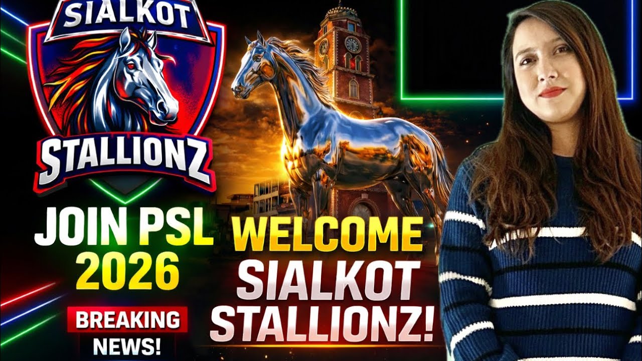 PSL’s new team officially named Sialkot Stallionz |A legendary name returns |