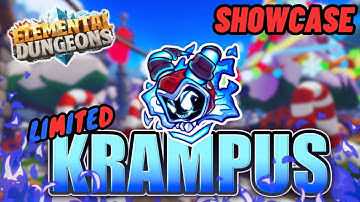 NEW LIMITED MYTHIC Krampus Showcase | Elemental Dungeons