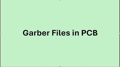 Garber file in PCB