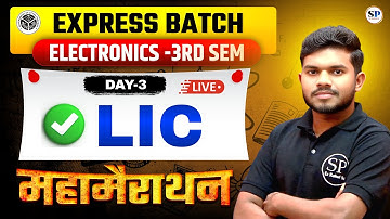 🔥 Electronics 3rd Semester || DAY-3 || LINEAR INTEGRATED CIRCUIT || ONE-SHOT || LIC || By- Rahul sir