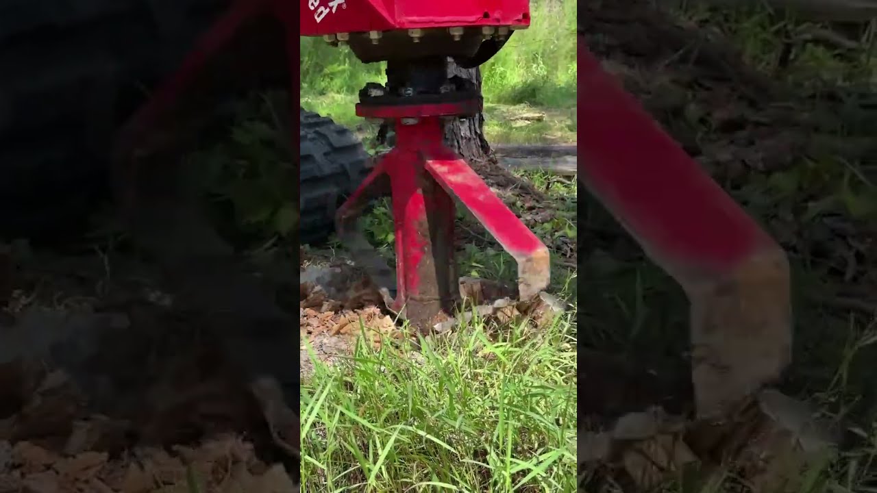  Stump Grinding Just Got A Whole Lot Easier With This Skid Steer Attachment Skidsteer