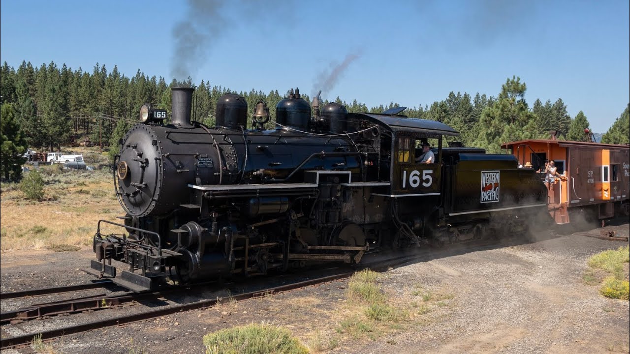 WP #165 at The Western Pacific Railroad Museum - YouTube