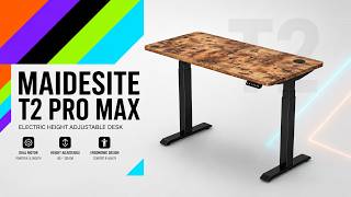 Maidesite T2 Pro Max – The Heavy-Duty Standing Desk Frame Built for Serious Setups 🔥