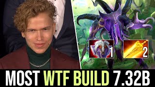 Topson with WEIRDEST Build on mid Faceless Void