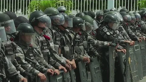 Protests turn violent ahead of Confederations Cup semi-final