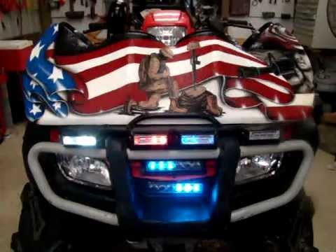 Police Led Lights >> Lavoi's Coolest ATV Police Lights in the World - YouTube Police Led Lights >> Lavoi's Coolest ATV Police Lights in the World - YouTube
