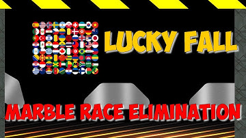 LUCKY FALL - Elimination country marble race