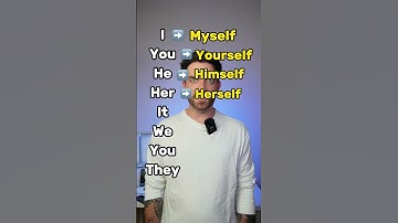 Reflexive pronouns in English