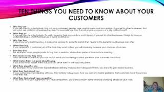 WHY DO YOU NEED TO KNOW YOUR CUSTOMERS NEEDS
