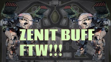 War Robots Test Server 2.9.2(72) - Blasting Robots with the newly improved Zenit