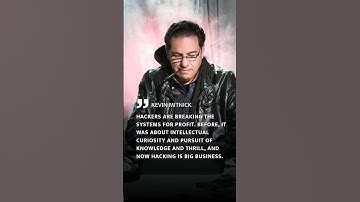 Unveiling the Hacker Mindset Insights by Kevin Mitnick  #motivation  #quotes #kevinmitnick