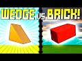 We Searched Wedges vs Bricks on the Workshop to See Which is Best! - Scrap Mechanic Workshop Hunters
