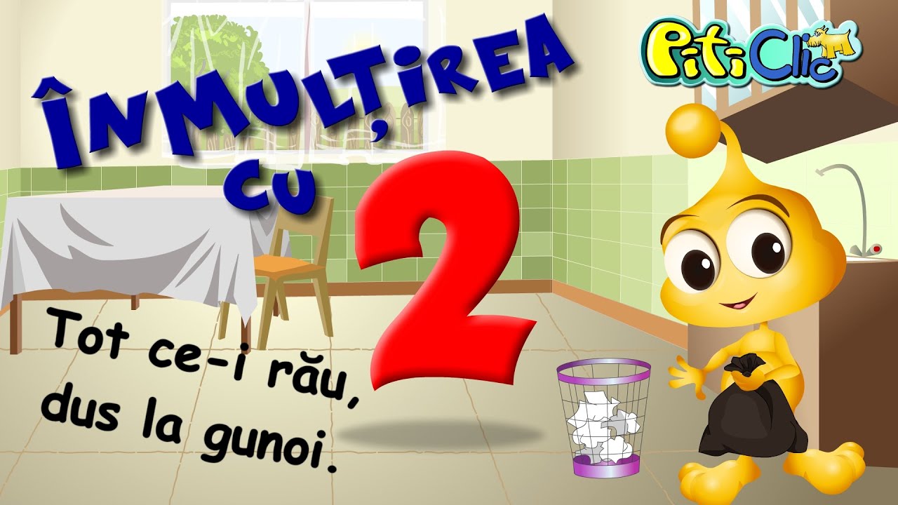 Tabla Înmulțirii Cu 2 21 Tabla inmultirii - in versuri HAZLII (cu 2) - YouTube