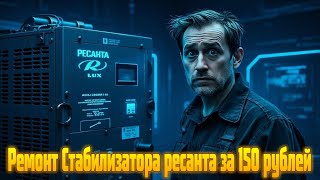 картинка: Ремонт стабилизатора Ресанта за 150 рублей 