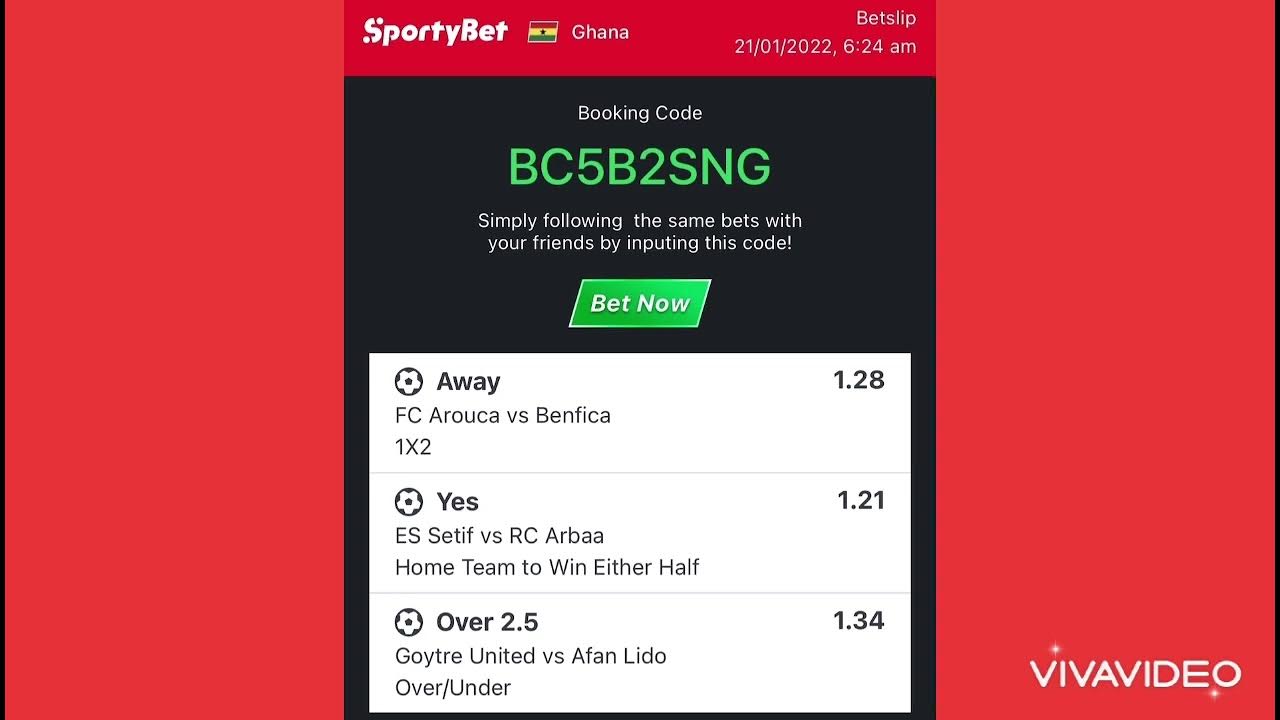2. Today's Sportybet Booking Codes - wide 4